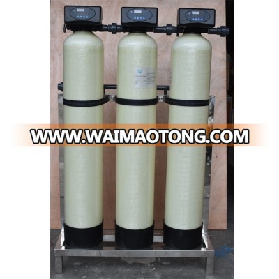 800 gpd small industrial water treatment sand carbon and softener water pretreatment system