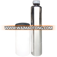 Domestic water filter/whole house central water softener