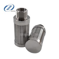 Gravity  sand filter nozzle for water treatment Stainless steel wedge V-shaped wire wound filter